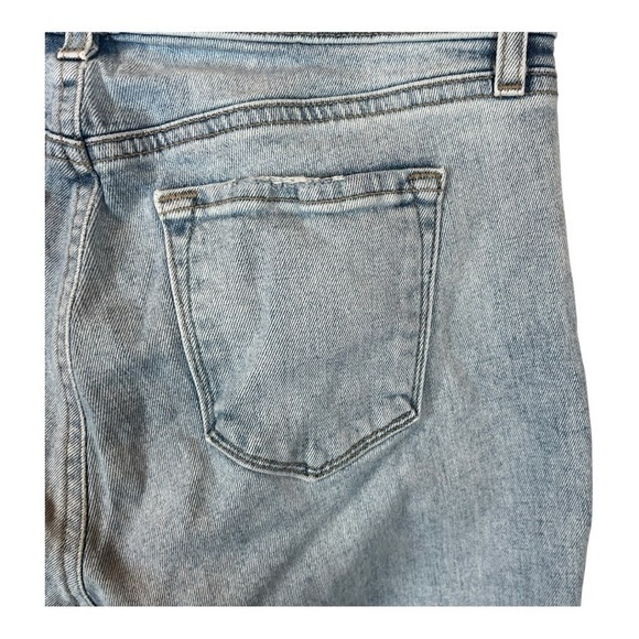 J Brand Cropped Ellis Love Cat Light Blue Wash Ankle Jeans Women Size 26‎ - Picture 6 of 12